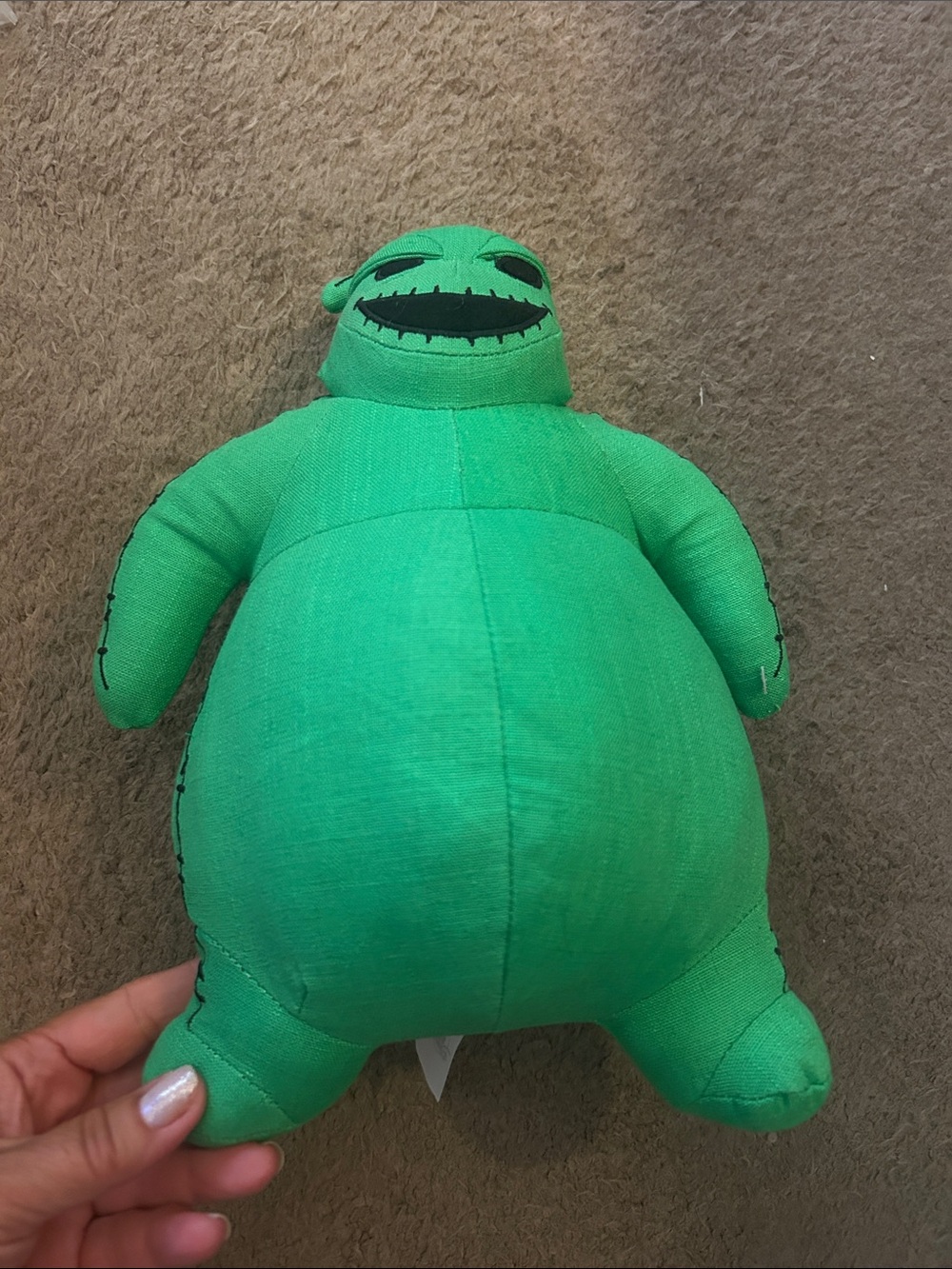 Disney The Nightmare Before Christmas Bright Green Plush Character